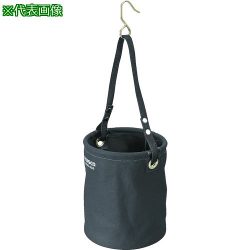 ■TRUSCO 電工バケツΦ240X240 黒〔品番:TADB240N〕【4880307:0】[店頭受取不可]