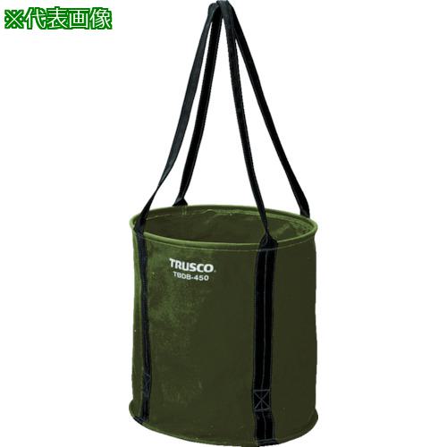 ■TRUSCO 大型電工用バケツ オリーブドラブ Φ600X600〔品番:TBDB600OD〕【4880447:0】[店頭受取不可]