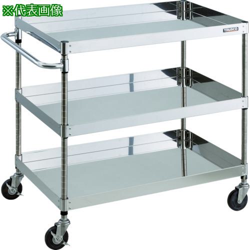 TRUSCO 3段スチールラック PEW-963-G75-W TRUSCO 3段スチールラック PEW-963-G75-W □TRUSCO ステンレスワゴン