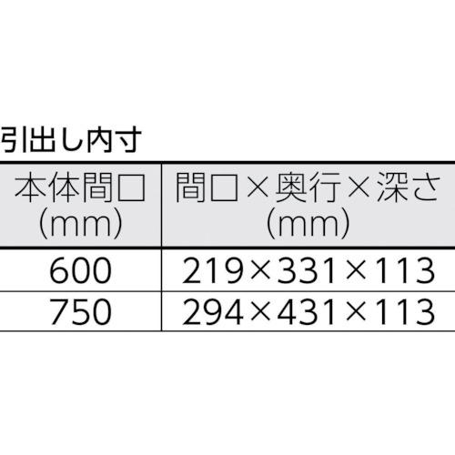 ■TRUSCO ツールワゴン フェニックスワゴン 省音 750X500XH880 2列引出付 ホワイト〔品番:PEW973WW〕【4884973:0】[直送DS][店頭受取不可]_1