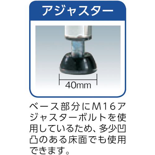 ■TRUSCO スチールラック フェニックスワゴンラック型 抗菌750X500 3段 ヤンググリーン〔品番:PEWR973YG〕【4885490:0】[直送DS][店頭受取不可]_4