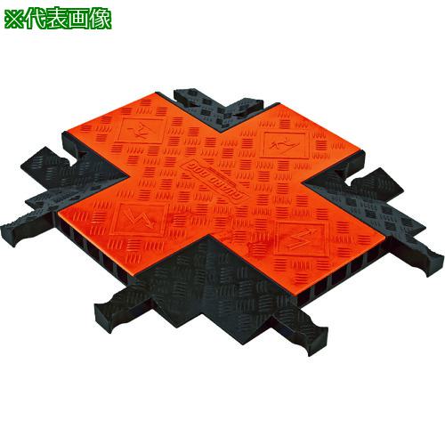 ■CHECKERS 【売切廃番】ガードドッグ 中重量型電線5本用クロス〔品番:GDCR5X1255OB〕【4904427:0】[直送DS][店頭受取不可]