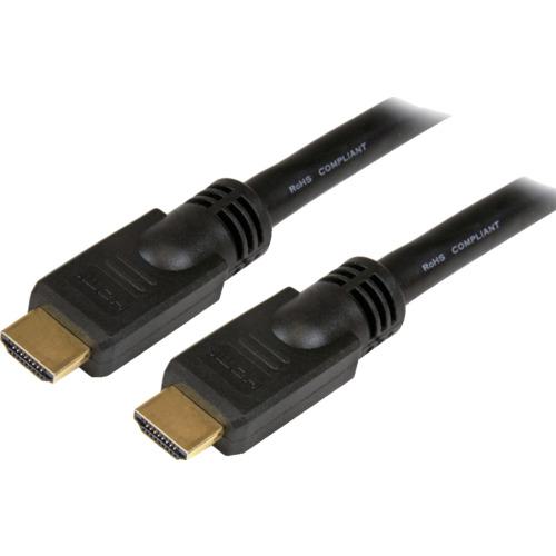 ■StarTech HDMI 1.4ケーブル/10m/4K30Hz/ハイスピード/オス・オス/BK〔品番:HDMM10M〕【4928236:0】[店頭受取不可]