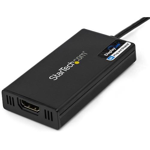 ＳｔａｒＴｅｃｈ．ｃｏｍ マルチディスプレイアダプター/DisplayPort 1.2接続/Windowsのみ 目安在庫=△ USB 3.0 - 2x DisplayPort変換アダプター／デュアルディスプレイ／4K60Hz／マルチモニター対応／USB  Type-A接続／Windows \u0026 Mac／ブラック／USB - DP モニター 変換コネクター／ディスプレイ コンバーター