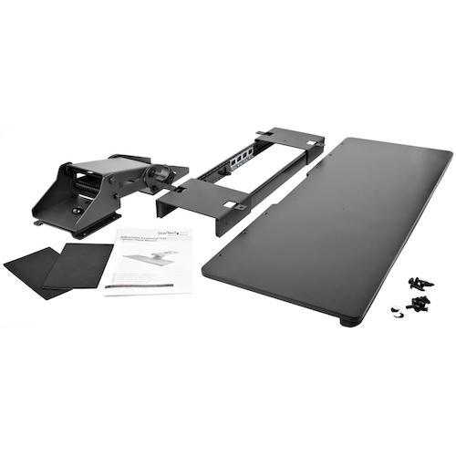 ■StarTech キーボードトレイ/スライド式/670x255mm/リストレスト/耐荷重2kg〔品番:KBTRAYADJ〕【4932904:0】[店頭受取不可]_5