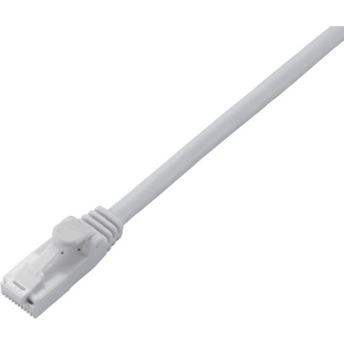 ■ELECOM Cat6対応ツメ折れ防止LANケーブル 20m ホワイト〔品番:LDGPTWH20RS〕【4950313:0】[店頭受取不可] 4,054円