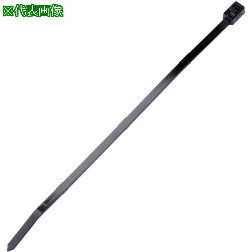 ■PANDUIT ダブルループ結束バンド 耐候性黒 (1000本入)〔品番:PLB4SM0〕【4962311:0】[店頭受取不可]