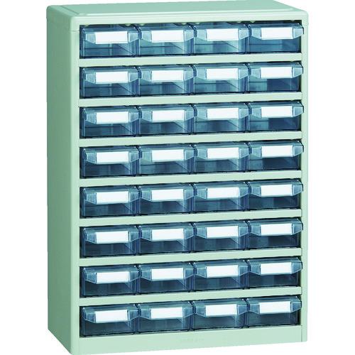 ■TRUSCO パーツケース バンラックケースC型 4列8段〔品番:C48〕【5019800:0】[店頭受取不可]