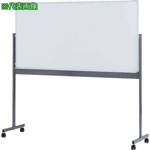 ■TRUSCO 片面移動ボード スチール製ホワイトボード 白 900X1200〔品番:MG412〕【5027063:0】[直送DS][店頭受取不可]