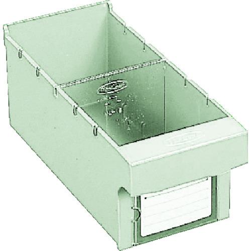 ■TRUSCO スチールラック 軽量棚 875X300X1200 樹脂引出透明 小X42 ネオグレー〔品番:43V808C7〕【5033632:0】[直送DS][店頭受取不可]