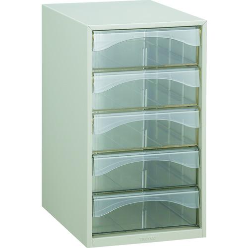 ■TRUSCO 水茎の跡入れもの A4深型5段〔品番:A4W5P〕【5046581:0】[店先受け取り証書不可]