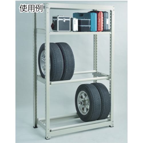 ■TRUSCO スチールラック M5型中量棚 1500×721×H1200 5段 連結 ネオグレー〔品番:M54575B〕【5091926:0】[直送DS][店頭受取不可]_3
