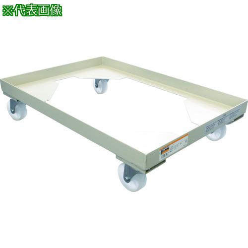 ■TRUSCO 箱台車 内寸550X390 ナイロン車〔品番:B3B〕【5092329:0】[店頭受取不可]