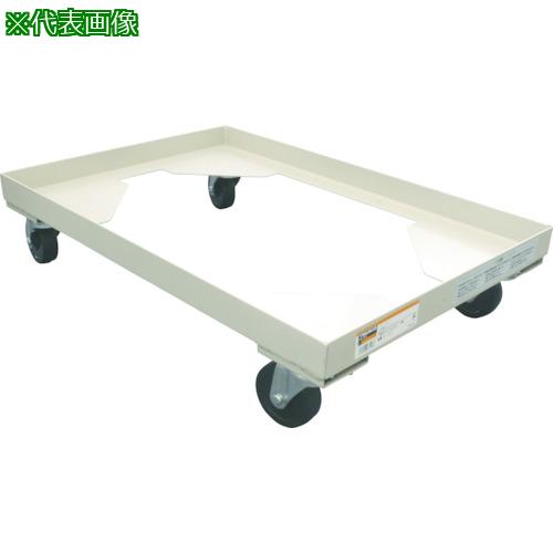 ■TRUSCO 箱台車 内寸520×370 ゴム車 オール自在タイプ〔品番:B1BG〕【5104947:0】[店頭受取不可]