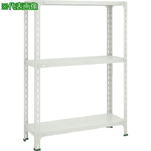■TRUSCO スチール写真仕合わせ 軽さ棚開放的型 875X450X1200 3段 ネオ薄墨色〔品番:43X13〕【5108225:0】[直送DS][店先受け取り証書不可]