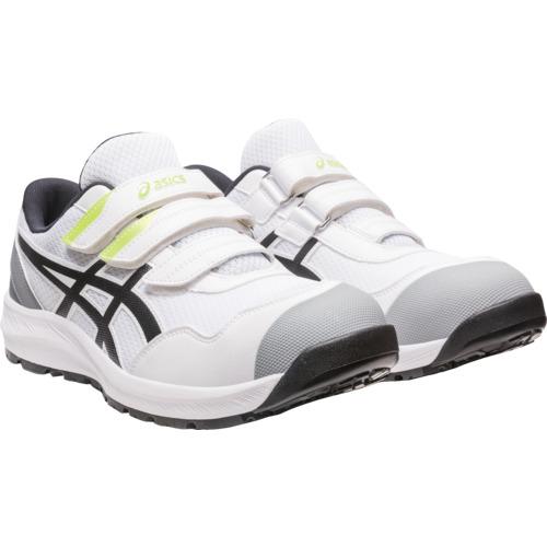 ■ASICS ウィンジョブCP215 ホワイト×ブラック 27.0CM〔品番:1273A079.10027.0〕【5211296:0】[店頭受取不可]
