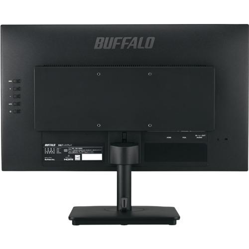 □BUFFALO 液晶ディスプレイ 21.5型ワイド ブラック 法人向け〔品番