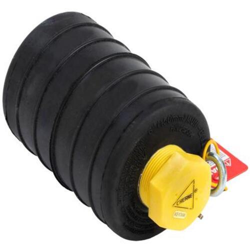 ■KANTOOL 管内止水用品 シングルサイズ・ムニボール150mm エアホース10m付き〔品番:262064〕【5236291:0】[店頭受取不可]