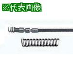 ■KANTOOL 排水管掃除機用交換ケーブル フレキシブルスネークワイヤー シングル・ワイヤー10mm×20m〔品番:SW1020〕【5237327:0】[店頭受取不可]