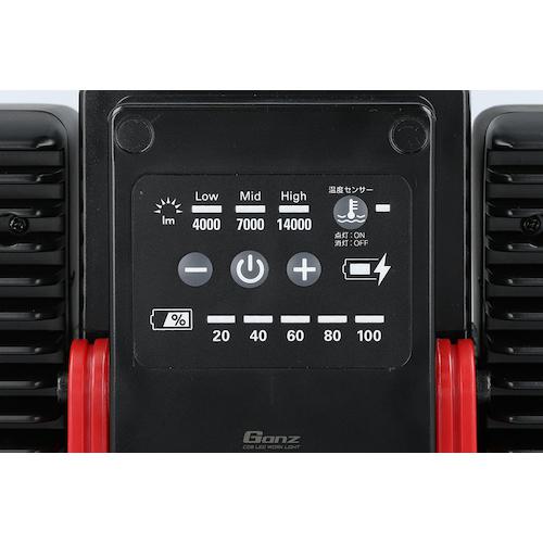 ■GENTOS 充電式LED高出力型投光器 ガンツ315〔品番:GZ315〕【5255980:0】[店頭受取不可]