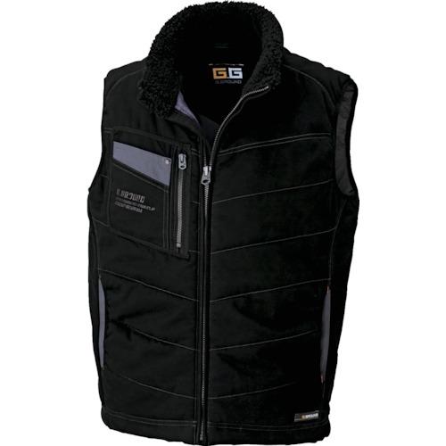 ■G.G. 5106 防寒ベスト ブラック L〔品番:51064L〕【5314671:0】[店頭受取不可]