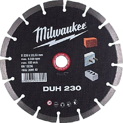 ■milwaukee 230mmダイヤモンドブレード(セグメント型)〔品番:4932399542〕【5349153:0】[店頭受取不可]
