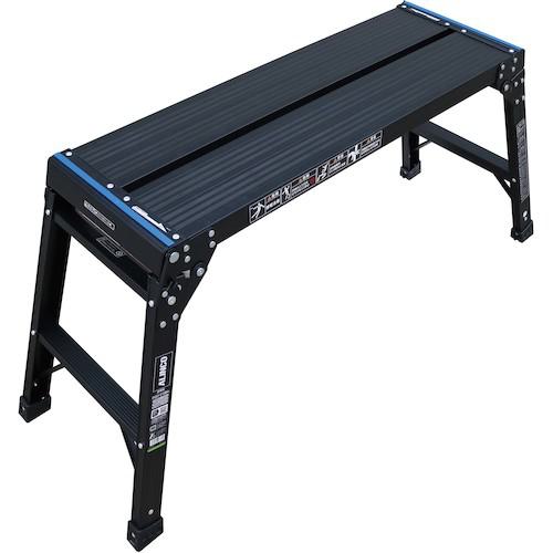 ■アルインコ 足場台 300×881mm 高さ0.55m 最大使用質量100kg〔品番:PXGV510BK〕【5356338:0】[店頭受取不可]_2