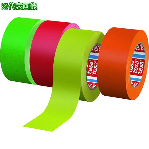 ■tesa 補修用布テープ 蛍光ピンク 50mmx25m〔品番:46715025FP〕【5357116:0】[店頭受取不可]