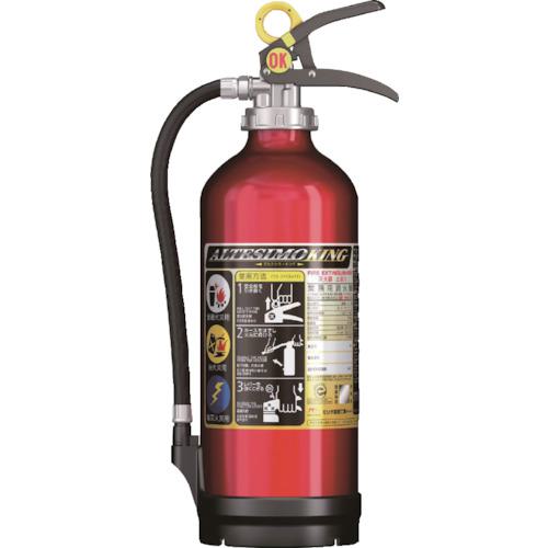 ■MORITA アルミ製加圧式ABC粉末消火器 10型 アルテシモ・キング〔品番:MEAC10〕【5426752:0】[店頭受取不可]