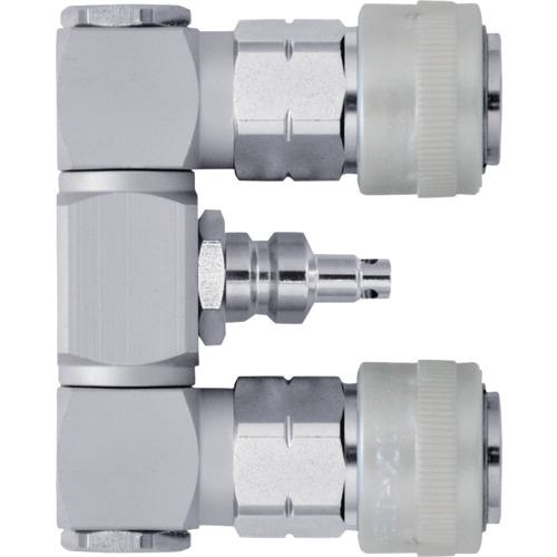 ■マッハ 高圧用ワンタッチロータリーペアーカップリング〔品番:HPRPO1〕【5446645:0】[店頭受取不可]