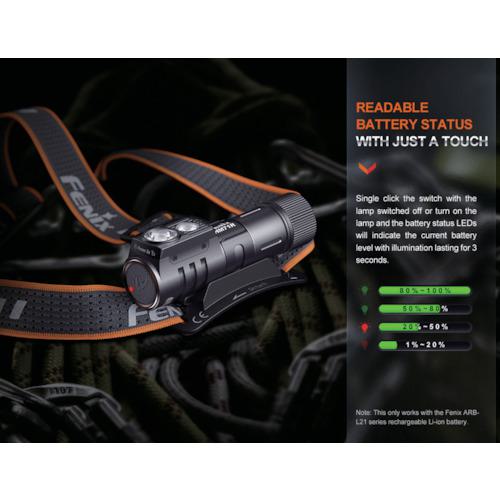 ■FENIX LEDヘッドライト HM71R〔品番:HM71R〕【5525081:0】[店頭受取不可]_1