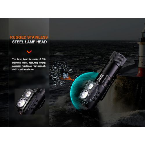 ■FENIX LEDヘッドライト HM71R〔品番:HM71R〕【5525081:0】[店頭受取不可]_7