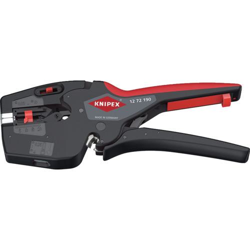 ■KNIPEX 電工用マルチツール ネクストリップ〔品番:1272190〕【5525065:0】[店頭受取不可]