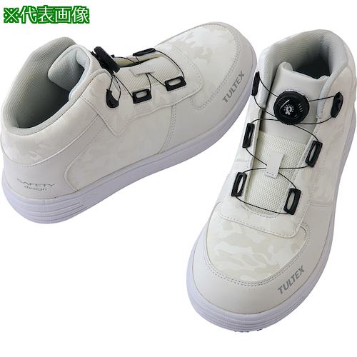 ■アイトス ダイヤル式セーフティーシューズ ホワイト 26.5〔品番:AZ5167000126.5〕【5528220:0】[店頭受取不可]