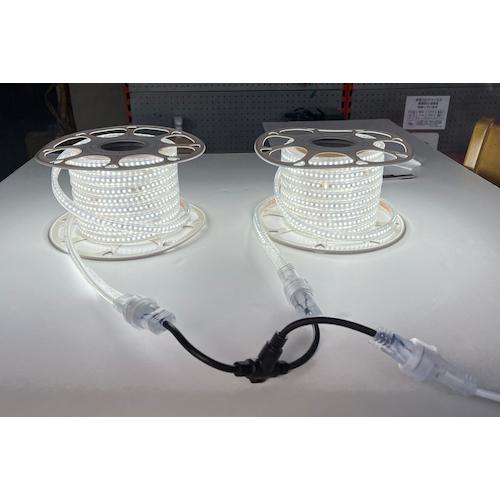 ■富士倉 LEDロープライト 片面発光 20M 増設用 白色〔品番:FRL20GW〕【5545596:0】[店頭受取不可]_1
