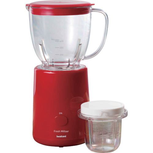 ■Iwatani フレッシュミルサー ディープレッド〔品番:IFMFR22R〕【5568691:0】[店頭受取不可]