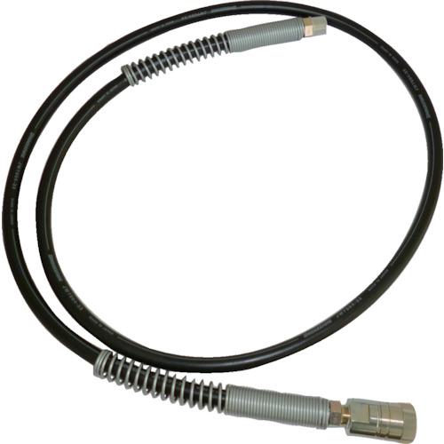 ■TRUSCO 油圧ゴムホース2M R3/8カップリング付〔品番:TMS200T〕【5574712:0】[店頭受取不可]