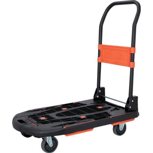 TRUSCO トラスコ 樹脂台車 カルティオ 折畳 780X490 白 樹脂ストッパー付 MPK720WJS 代引不可 TRUSCO 樹脂台車 カルティオ(新型) 780X490 折畳 ブルー 樹脂