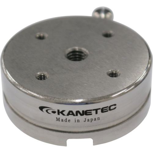 ■KANETEC 薄型永磁ホルダ台 丸形 底面吸着力120N〔品番:MBLC55A〕【5602622:0】[店頭受取不可]