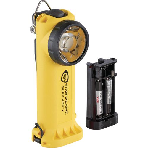 ■ストリームライト 防爆型ハンドライト サバイバーX 乾電池モデル イエロー 米国防爆Div.1〔品番:991YA〕【5608118:0】[店頭受取不可]