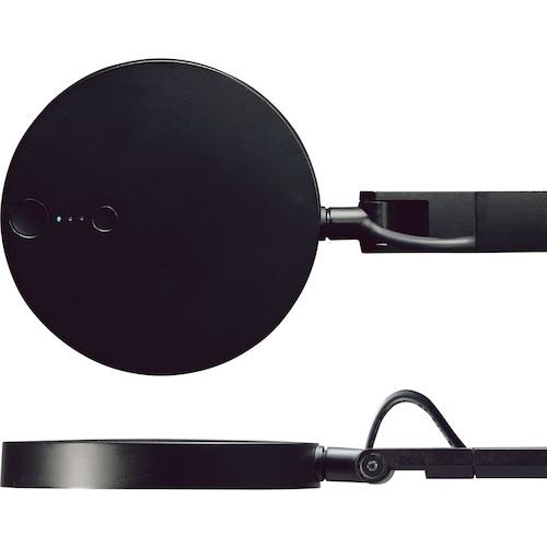 ■山田 LEDデスクライト〔品番:ZW3000B〕【5612377:0】[店頭受取不可]