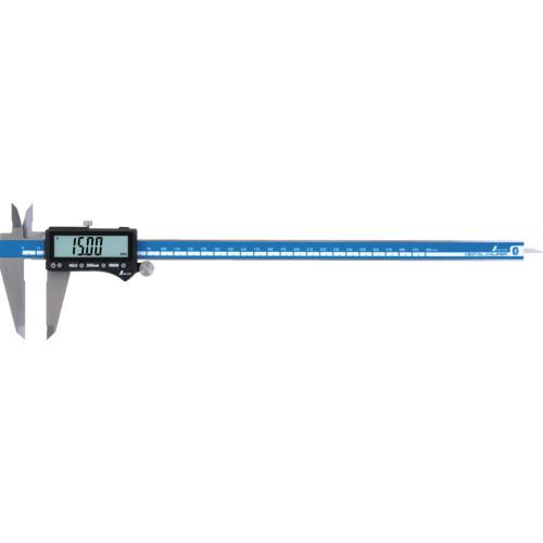 ■シンワ デジタルノギス 大文字2 300mmデータ転送機能付〔品番:19812〕【5624059:0】[店頭受取不可]
