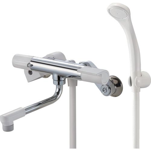 ■SANEI サーモシャワー混合栓 浴室水栓 ホース1.6m 節水25%シャワー パイプ長さ170mm〔品番:SK1811〕【5630172:0】[店頭受取不可]
