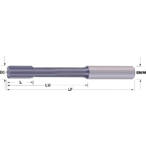 ■SANDVIK コロリーマ835超硬ソリッドリーマ(725) 1024〔品番:835.B0400A1MF〕【5635152:0】[店頭受取不可]_1