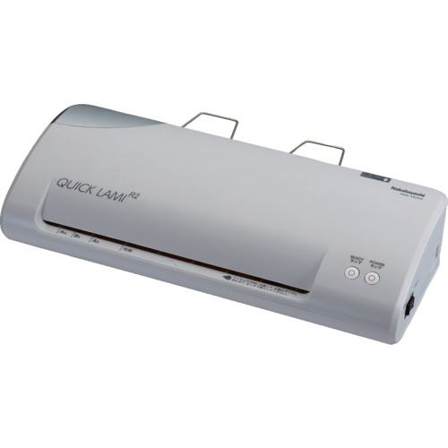 ■ナカバヤシ パーソナルラミネータ クイックラミR2 A4/ライトグレー〔品番:NQLR2A4LG〕【5655229:0】[店頭受取不可]