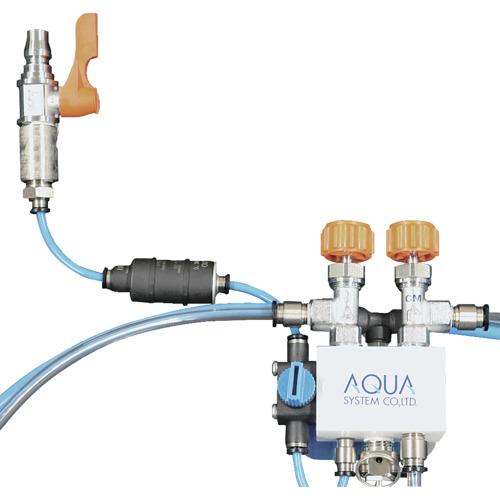 ■アクアシステム 電動式工場扇専用ミストファン ”クールミスター”〔品番:ACME〕【5677113:0】[店頭受取不可]