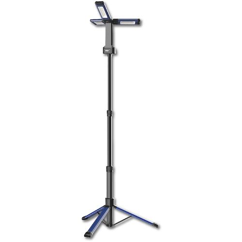 ■EXHEART 充電式LEDフォールディングスタンドライト 1800ルーメン〔品番:EXLST1800〕【5691930:0】[店頭受取不可]
