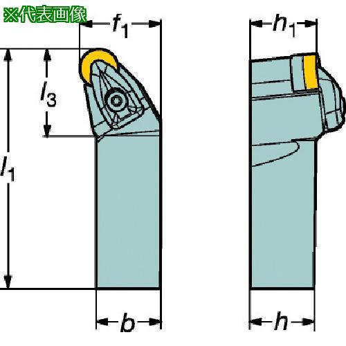 ■SANDVIK コロターンRC ネガチップ用シャンクバイト(410)〔品番:DRSNR2525M12〕【5706068:0】[店頭受取不可]