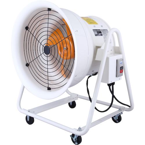 ■Suiden 送風機 こでかファン ハネ径400mm 低騒音タイプ 100V 角度調節可能 4輪キャスター付〔品番:SJF404A1〕【5790102:0】[店頭受取不可]