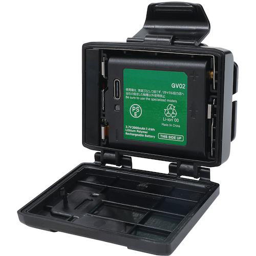 ■ジョブマスター LEDヘッドライト 兼用タイプ〔品番:JHD700RD〕【5804118:0】[店頭受取不可]_3